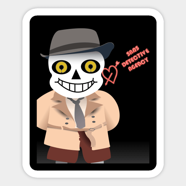 Sans Valentine Sticker by bloodruns4ever